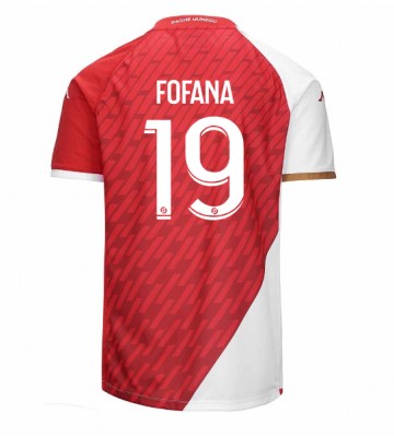 AS Monaco Youssouf Fofana #19 Primera Equipación 2023-24 Manga Corta